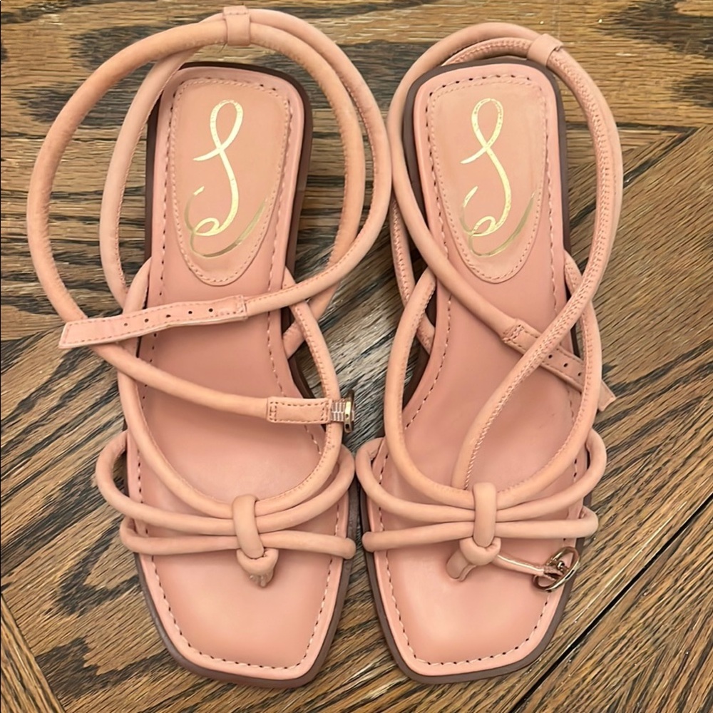 Sam Edelman Pink Strappy Sandals